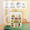 Buy Personalized Delhi Mug and Coaster Combo