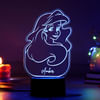 Personalized Disney Ariel LED Lamp Online
