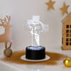 Buy Personalized Divine Cross Christmas LED Lamp - Black Base