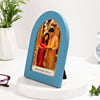 Shop Personalized Diwali Couple Blue Photo Frame