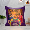 Personalized Diwali Vibes Only LED Cushion Online
