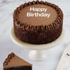 Personalized Double Chocolate Cake Online