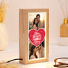 Shop Personalized Double Sided Love Story LED Frame