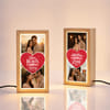 Personalized Double Sided Love Story LED Frame