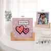 Personalized Double-Sided Mother's Day Photo Frame