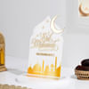 Gift Personalized Eid Mubarak Acrylic Mosque Stand