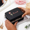 Gift Personalized Elegant Black Jewellery Organizer
