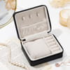 Shop Personalized Elegant Black Jewellery Organizer