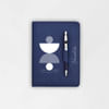 Personalized Elegant Blue Diary And Pen Gift Combo For Her Personalized Elegant Blue Diary And Pen Gift Combo For Her