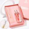 Personalized Enchanting Perfume And Pendant Combo Online