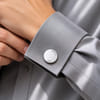 Shop Personalized Engraved Sterling Silver Cufflinks for Dad