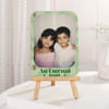 Buy Personalized Eternal Bond Acrylic Photo Stand for Rakhi