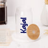 Shop Personalized Evil Eye Glass Tumbler for Rakhi