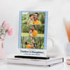 Gift Personalized Father & Daughter Acrylic Frame for Father's Day