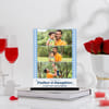 Personalized Father & Daughter Acrylic Frame for Father's Day