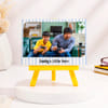 Personalized Father's Day Canvas for Son