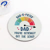 Shop Personalized Father's Day Dad-O-Meter Mug & Coaster Set