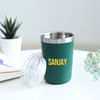 Gift Personalized Father's Day Green Tumbler