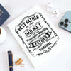 Gift Personalized Father's Day Legend Dad Notbook