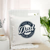 Shop Personalized Father's Day Love You Dad Cushion
