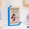 Buy Personalized Father's Day Newspaper Photo Frame Stand