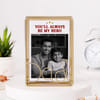 Gift Personalized Father's Day Photo Frame Gift Box