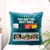 Gift Personalized Father's Day Pocket Cushion