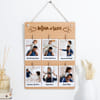 Personalized Father's Day Wooden Memory Board