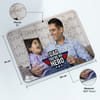 Gift Personalized Father's Day Wooden Puzzle Set