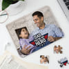 Personalized Father's Day Wooden Puzzle Set