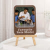 Buy Personalized Favourite Role Model Frame with Wooden Stand
