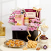 Personalized Floral and Treats Celebration Box