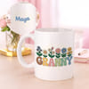 Personalized Floral Grandma Mug