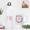 Personalized Floral Hydration Gift Combo Online