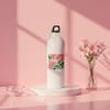 Personalized Floral Print Sipper Bottle