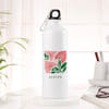 Gift Personalized Floral Print Stainless Steel Bottle