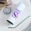 Buy Personalized Floral Sipper For Valentine's Day