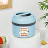 Buy Personalized Food And Mood Lunch Box - Blue