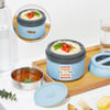 Personalized Food And Mood Lunch Box - Blue Online