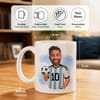Gift Personalized Foootbal Player Coffee Mug