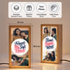 Gift Personalized Forever Friends Double Sided LED Glow Frame