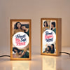 Personalized Forever My Safe Place LED Frame
