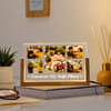 Personalized Forever Siblings LED Wooden Photo Frame for Rakhi