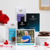 Personalized Fragrance And Chocolates Hamper Online