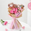 Shop Personalized Fridge Magnet Valentine's Day Bouquet