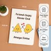 Gift Personalized Friend Chips Cartoon Notebook