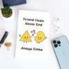 Buy Personalized Friend Chips Cartoon Notebook