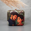Shop Personalized Ghibli Portrait Metal Frame Clutch