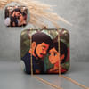 Personalized Ghibli Portrait Metal Frame Clutch Online