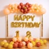 Personalized Glamorous Golden Birthday Balloons Decor Online
